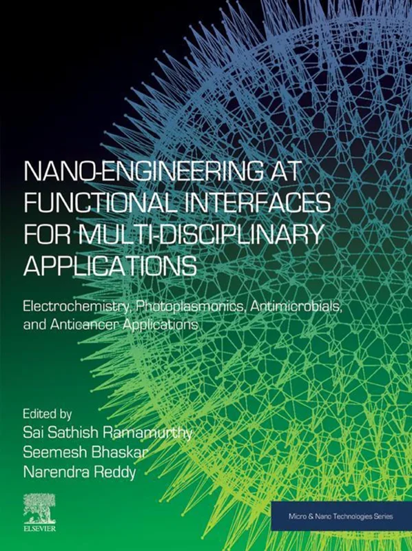 Nano-Engineering at Functional Interfaces for Multidisciplinary Applications: Electrochemistry, Photoplasmonics, Antimicrobials, and An